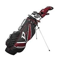 Men's Complete Golf Club Package Sets - Ultra, Ultra Plus, Deep Red Tour