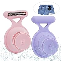 Airtag Holder for Kids Hidden-2 Pack AirTag Waterproof Pin,Soft Silicone Air Tag. Holder Kids,Kids Airtag Holder GPS Tracker Case for Children Elderly, Backpack,Luggage