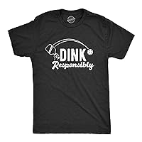 Mens Funny Pickleball T Shirts Hilarious Pickleball Sports Tees for Guys