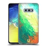 Head Case Designs Content Random Paintings Soft Gel Case Compatible with Samsung Galaxy S10e