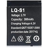 3.7v 380mah Batteries for Smart Durable Rechargeable Lithium Battery for Qw09 Dz09 W8 Smart 1 Pcs