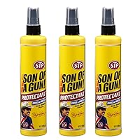 STP Son of a Gun All-in-One Car Cleaner and Ultimate Car Interior Care Products (Protectant Spray, 3 Packs)