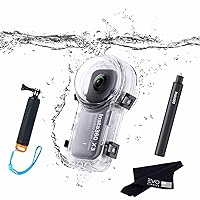Insta360 X3 Invisible Dive Case with Invisible Selfie Stick (New) - Waterproof Up to 50m (164ft)