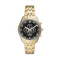 Fossil SCARLETTE HYBRID SMARTWATCH HR FTW7045 Women's Watch, Gold, Genuine Imported Product, gold, Bracelet Type