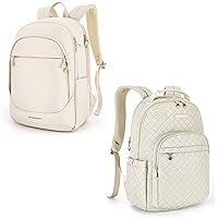LIGHT FLIGHT Travel Laptop Backpack for Women, 15.6 Inch Anti Theft Large Capacity Laptop Backpack