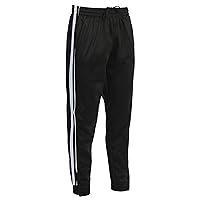 Gioberti Mens Athletic Track Pants with Ribbed Zipper Ankle Cuff
