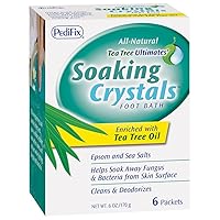 Pedifix Soaking Crystals Foot Bath - (6) 1 Oz. Packetsper Box