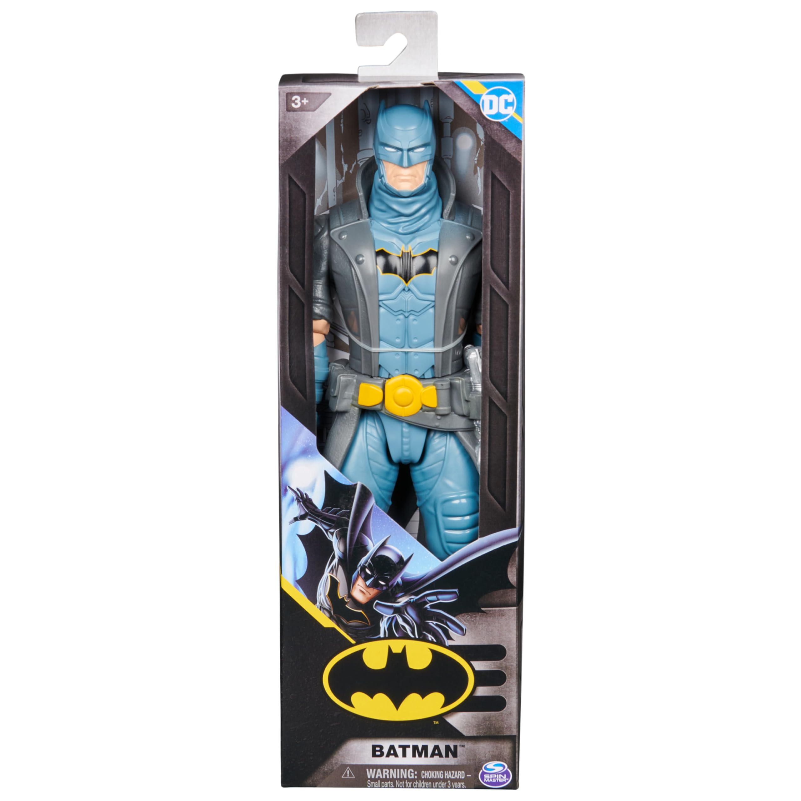 DC Comics, Batman Action Figure, 12-inch Super Hero Collectible Kids Toys for Boys and Girls, Ages 3+