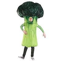 Adult Green Inflatable Scrumptious Broccoli Costume, Broccoli Vegetable Halloween Costume
