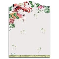 Lissom Design Sticky Notes - Designer Self-Stick Note Pad for Home or Office Self-Adhesive Notepad, 75-Sheets, Tropical Paradise