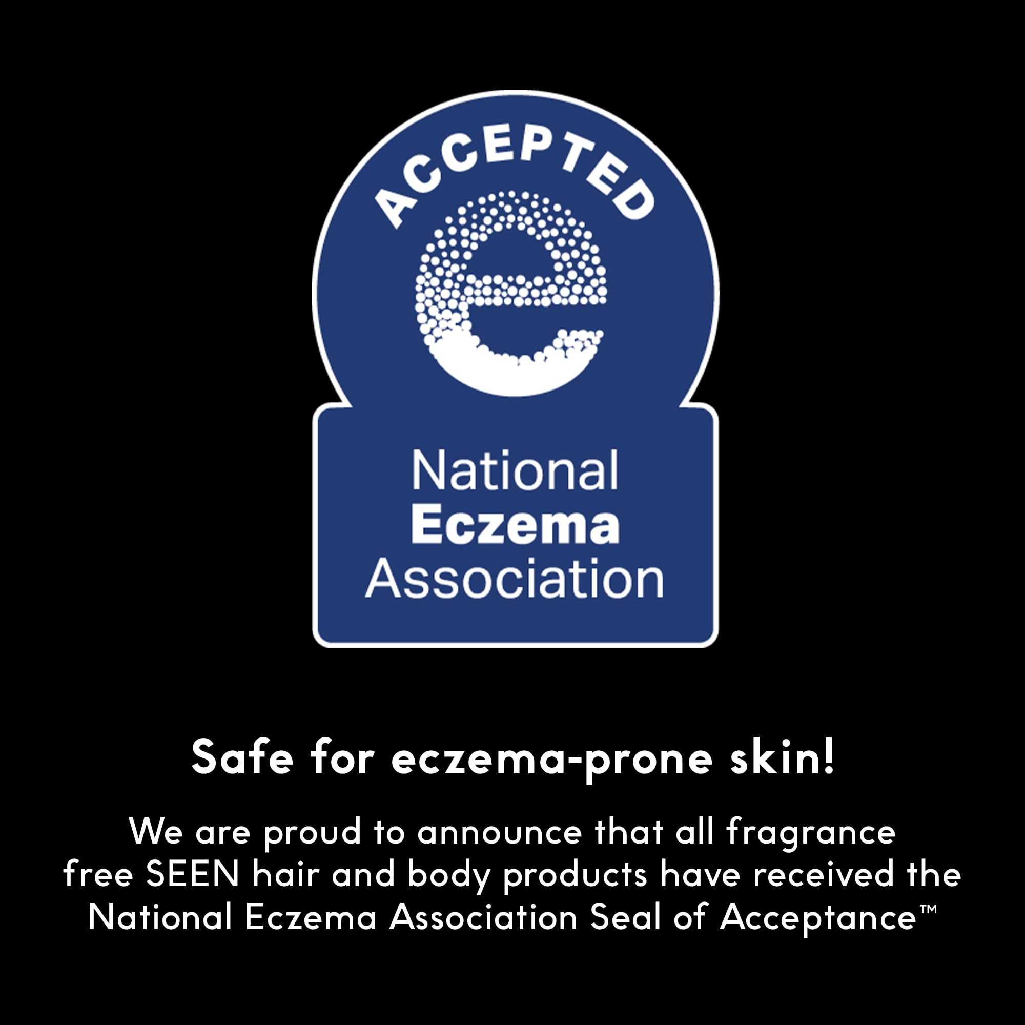 SEEN Shampoo, Fragrance Free - Non-Comedogenic & Sulfate-Free Hair Shampoo- Dermatologist-Developed - Safe for Sensitive, Eczema & Acne Prone Skin