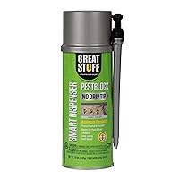 Great Stuff 99112809 Smart Dispenser Pestblock, No Size, Gray, 12 Ounce