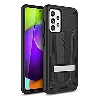 Zizo Transform Series for Galaxy A52 5G Case - Rugged Dual-Layer Protection with Kickstand - Black
