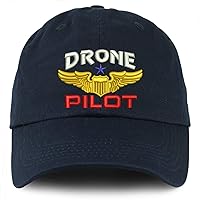Trendy Apparel Shop Youth Drone Operator Pilot Unstructured Cotton Baseball Cap