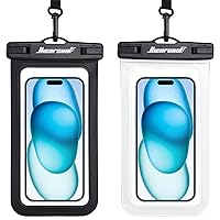 Hiearcool Universal Waterproof Phone Pouch,Underwater Dry Bag for iPhone 15 14 13 12 Pro Max XS Plus up to 8.3
