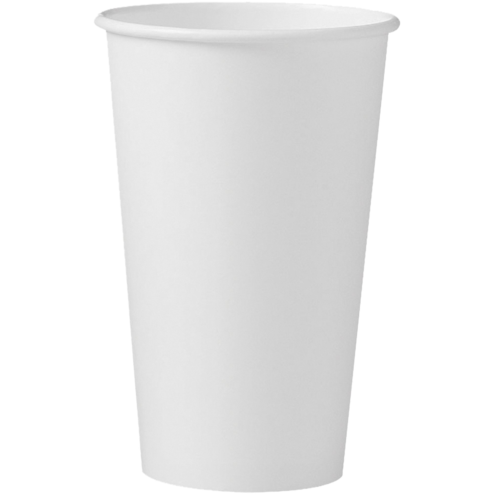 Solo Foodservice 316W 16 Oz. White Paper Hot Cup noHandle Singlepoly (1000-Pack)