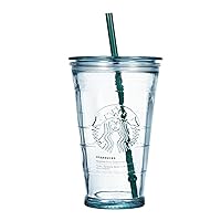 Starbucks 2022 Ombre Purple & Green Gradient Recycled Glass Cold Cup, 16 Fl  Oz