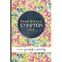 Food Diary & Symptom Log: Identify Food Sensitivities & Symptom Causes. For GI Issues, IBS, Acne, Pain. Bowel Movement Tracker. Record Food Intake, Stress, Sleep, Activity. Food Journal for IBS.