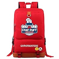 Ghostbuster Lightweight Canvas Bookbag,Waterproof Laptop Daypack Classic Graphic Knapsack for Student,Teen