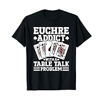 Funny Euchre Table Talk Euchre Card Game T-Shirt