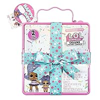 L.O.L. Surprise! Deluxe Present Surprise™ Series 2 Slumber Party Theme with Exclusive Doll & Lil Sister
