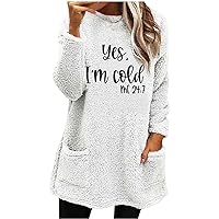 Women's Hoodies Long Sleeve Letter Graphic Print Sweatshirts Lightweight Pullover Tops Fall 2024 Trendy Clothes