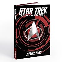 Modiphius Star Trek Adventures: Captain's Log Solo RPG - TNG Delta Edition - Hardcover Book, 2d20 Rolplaying Game, 326-Page Full-Color Digest Sized Book