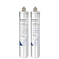 Pentair Everpure H-1200 Quick-Change Filter Cartridge Set, EV928201, Replacement Twin Pack for Use in Everpure H-1200 Drinking Water System, 1,000 Gallon Capacity, 0.5 Micron