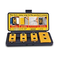 Calculated Industries 8105 Blind Mark Drywall Electrical Box Locator Tool – Powerful Rare-Earth Magnetic Targets (3) and Locator Kit