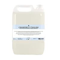 English Chamomile Natural Hydrosol Floral Water 5 litres | Perfect for Skin, Face, Body & Homemade Beauty Products Vegan GMO Free