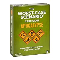 MOOSE GAMES The Worst-Case Scenario Card Game Apocalypse | Match How Players Rank Five Apocalyptic Scenarios from Bad to Worst | Score Points and Win! for Ages 14 to Adult for 3 to 6 Players