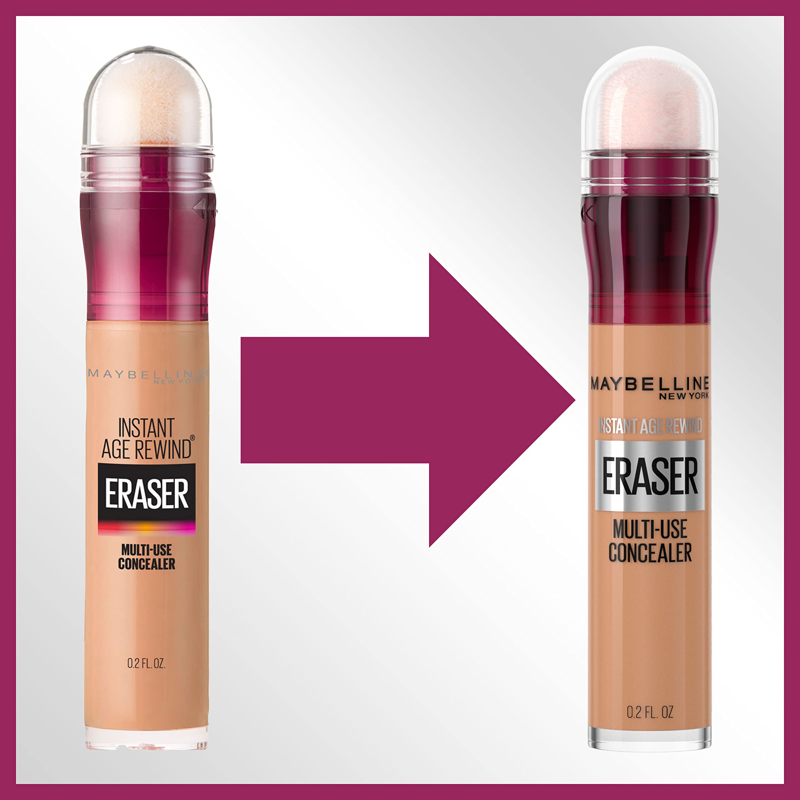 Maybelline Instant Age Rewind Eraser Dark Circles Treatment Multi-Use Concealer, 141, 1 Count (Packaging May Vary)