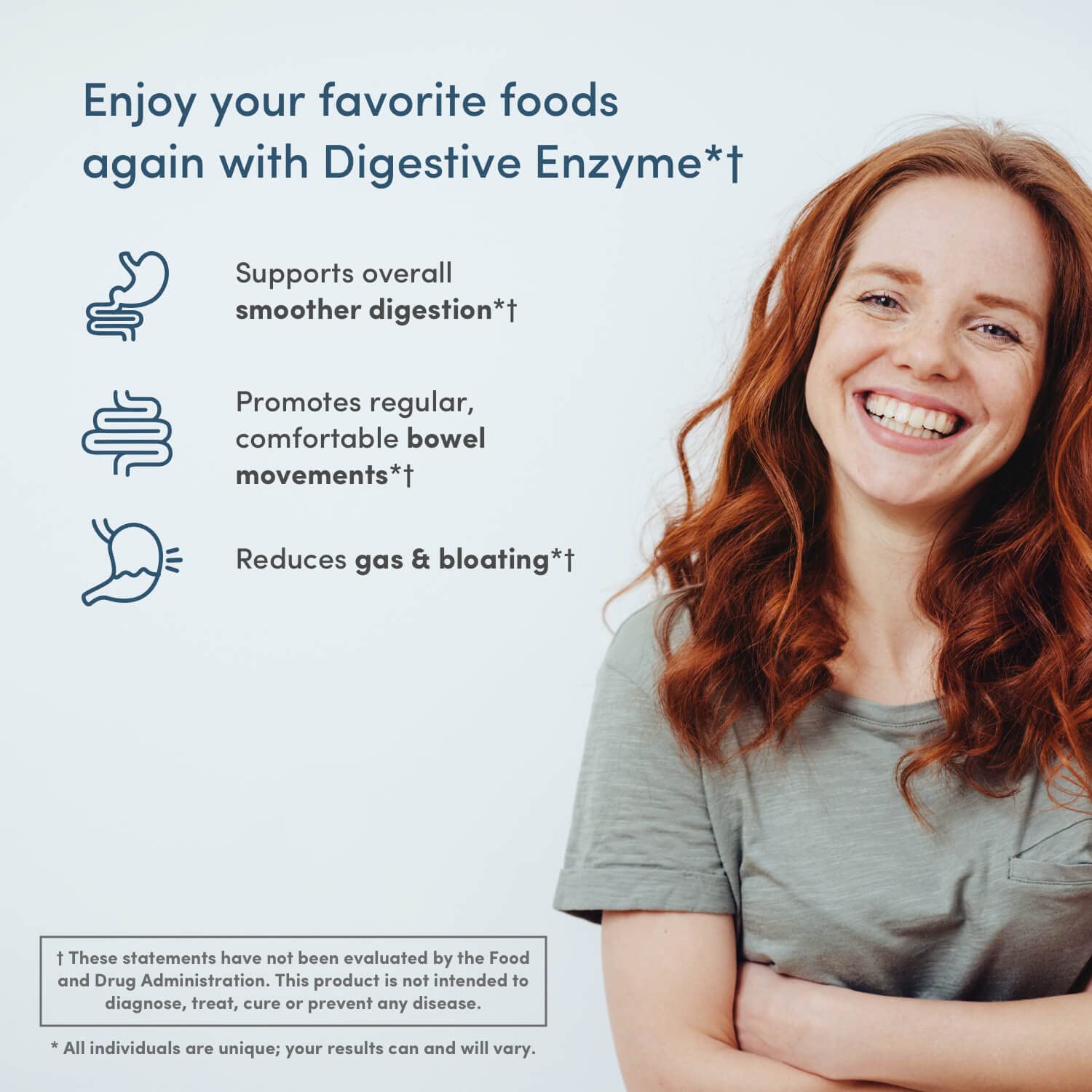 Nucific Digestive Enzyme Supplement to Support Digestion and Nutrient Bioavailability, 90 Count
