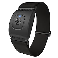 Rhythm R+2.0: Advanced Waterproof & Dustproof Heart Rate Monitor Armband with ANT+ & BLE Bluetooth Smart for Accurate Workout Tracking Compatible with Smartphones, Wahoo, Peloton, NordicTrack