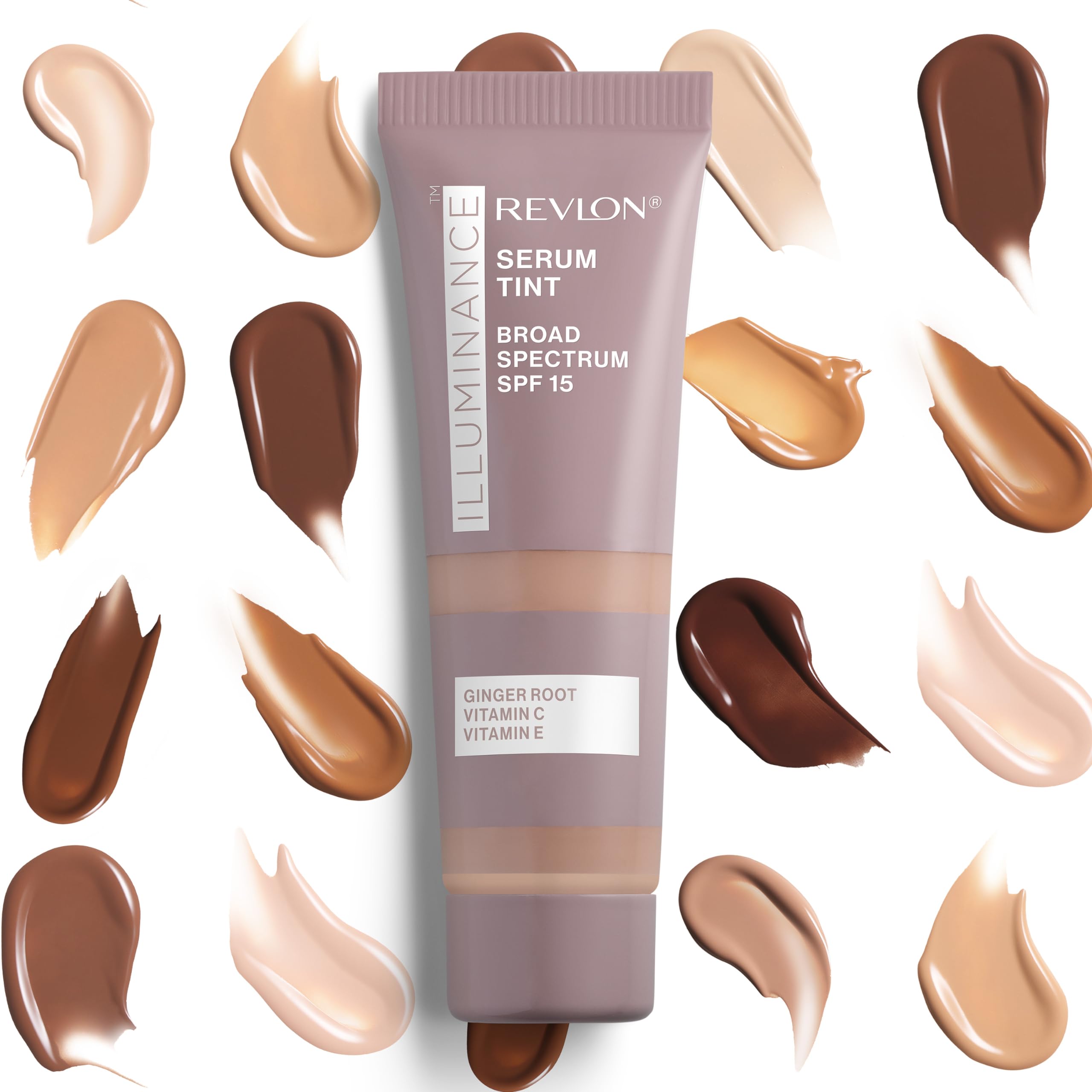 Revlon Illuminance Tinted Serum, Triple Hyaluronic Acid, Evens Out Skin Tone Over Time and Hydrates All Day, SPF 15, 213 Light Natural, 0.94 fl oz.