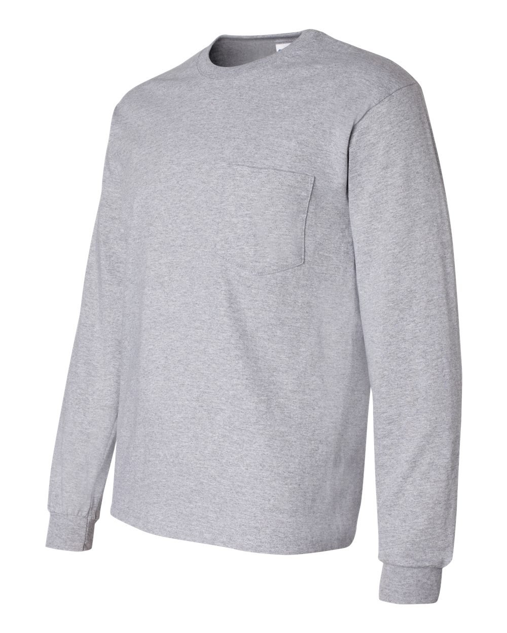 Gildan Men's Ultra Cotton Long-Sleeve T-Shirt with Pocket