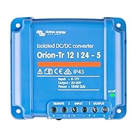 Victron Energy Orion-Tr IP43 12/24-Volt 5 amp 120-Watt Isolated DC-DC Converter