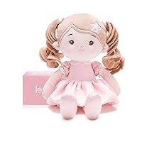 Soft Baby Doll Toys (12''), My First Baby Rag Doll for 1 Year-Old Girl Birthday Gift, Leya Doll Christmas Plush Toys Gift for Toddler Kids Infants -Princess Starlet