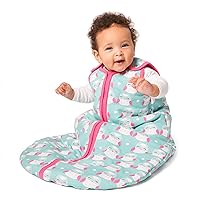 baby deedee Sleeping Sack, Baby Wearable Blanket Sleeping Bag, Sleep Nest Tee, Newborn and Infants, Bashful Owls, Small (0-6 Months)