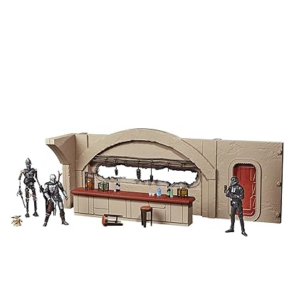 STAR WARS The Vintage Collection The Mandalorian Nevarro Cantina Playset, Imperial Death Trooper (Nevarro) Action Figure, (F3902)