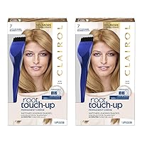 Root Touch-Up Permanent Hair Dye, 7 Dark Blonde Hair Color, 2 Count