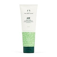 Aloe Vera Cream Cleanser, For Sensitive Skin, Vegan, 125ml The Body Shop Aloe Vera Cream Cleanser, For Sensitive Skin, Vegan, 125ml