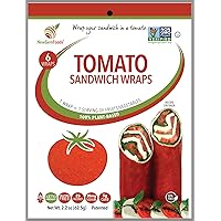 Sandwich Wrap - Tomato 6 Wraps
