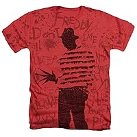 Nightmare On Elm Street Shirt Freddy Silhouette Heather T-Shirt