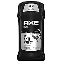 AXE Antiperspirant Stick For Men 48 Hour Sweat And Odor Protection For Long Lasting Freshness, Black Frozen Pear And Cedarwood Men's Deodorant 2.7oz