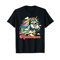 Rainbow Unicorn Auctioneer | Auctioning T-Shirt