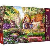 Trefl The Woodland Cottage 1000 Jigsaw Puzzle Premium Plus Tea Time 27