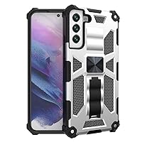 Case for Samsung Galaxy S23/s23plus/s23ultra, Military Drop Protection Phone Cases, 360 Full Body Coverage, with Kickstand, Rugged Shockproof Phone Case,White,S23 Ultra 6.8''