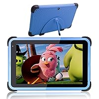 Kids Tablet 7 inch 32GB COPPA Certified Children's Learning Tablets Android 13 Tableta WiFi Tablette for Children Toddler Boys, Blue