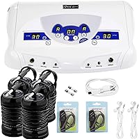 2022 Detox Foot Spa Machine, Proessional Ionic Detox Foot Spa Ion Cleanse Chi Machine with Mp3 Player, 4 Arrays